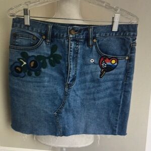 LOGO by Lori Goldstein Purple and Gray Cardigan